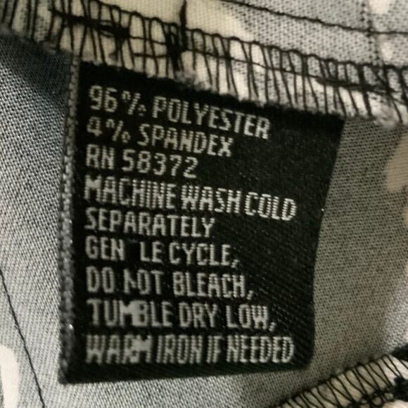 Voir Voir Bolero Cropped Top Womens 10 Short Sleeve Open Front Abstract Casual - Picture 6 of 6